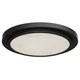 9"/12" Alabaster Flush Mount LED Ceiling Light – Black Finish | 18W/24W | 5CCT Tunable (2700K-5000K) | Triac Dimmable | ENERGY STAR & ETL Certified
